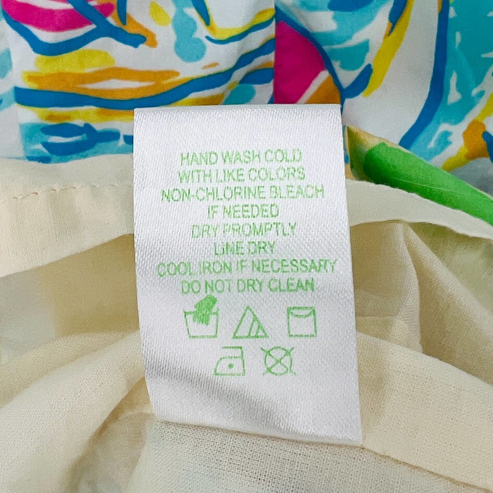 LILLY PULITZER Janice Shift Dress Womens 4 Blue Pink You Gotta Regatta Sailboat - Picture 10 of 14